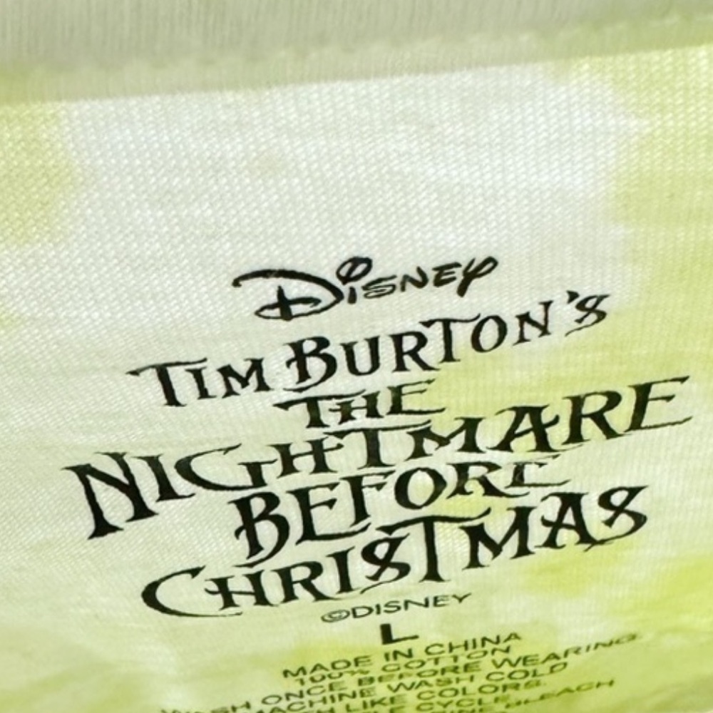 The Nightmare Before Christmas Cropped Graphic Tee - Picture 3 of 6